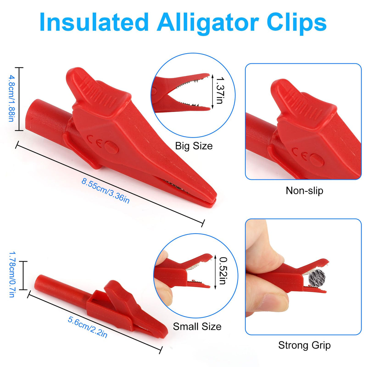 Silicone Multimeter Test Leads Kit J9634