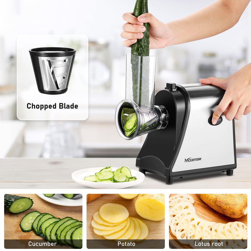 Electric Vegetable Cutter 500 W with 5 Cutting Drums P63504
