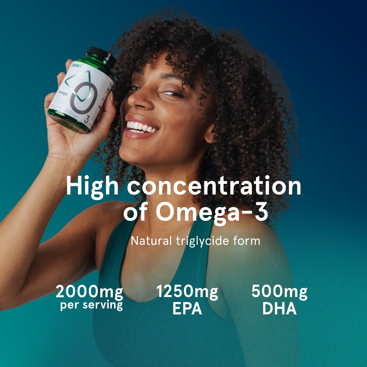 Omega 3 Fish Oil Supplement 120 Softgels B89331