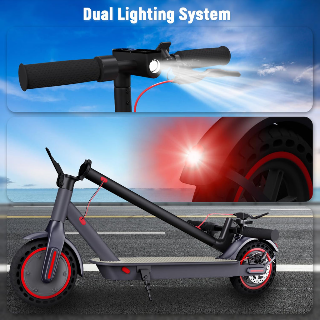 Electric Scooter 350W/500W Motor 8.5'' Solid Tire W192