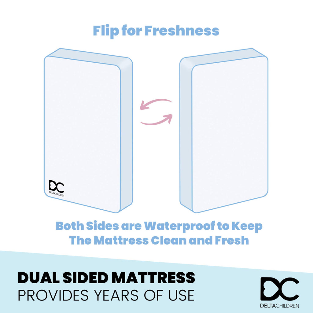 Dual Sided Crib and Toddler Mattress V107505