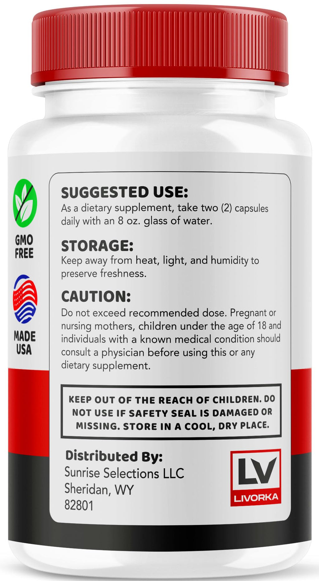 All Natural Supplement Pills, 300 Capsules R36221