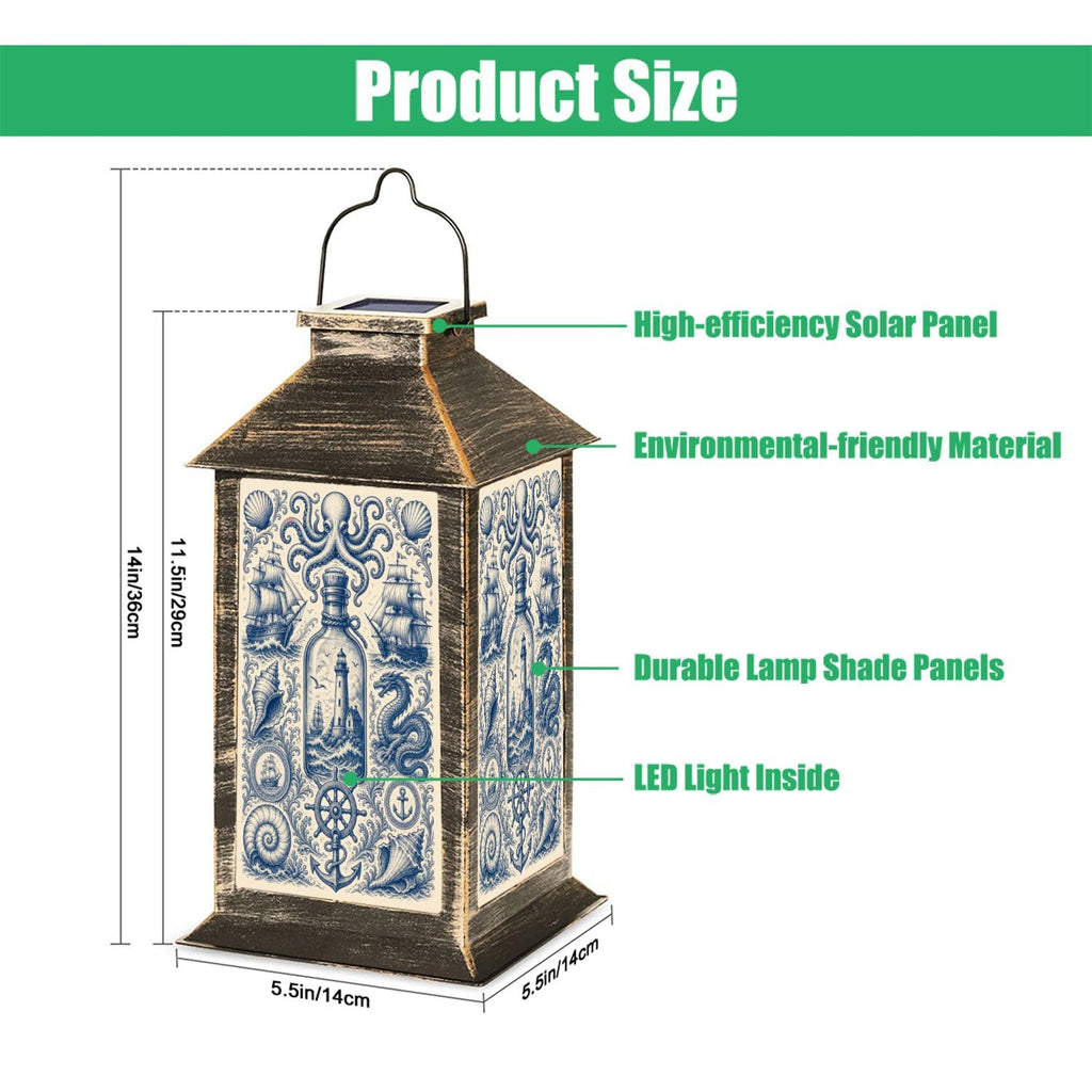 Waterproof LED Solar Hanging Lantern H63601