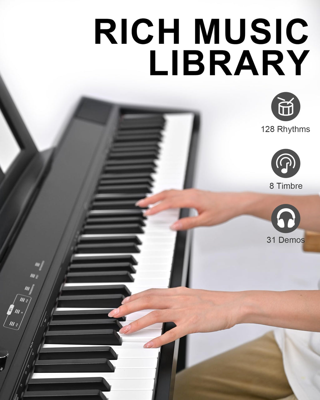 88 Key Weighted Digital Piano K2746