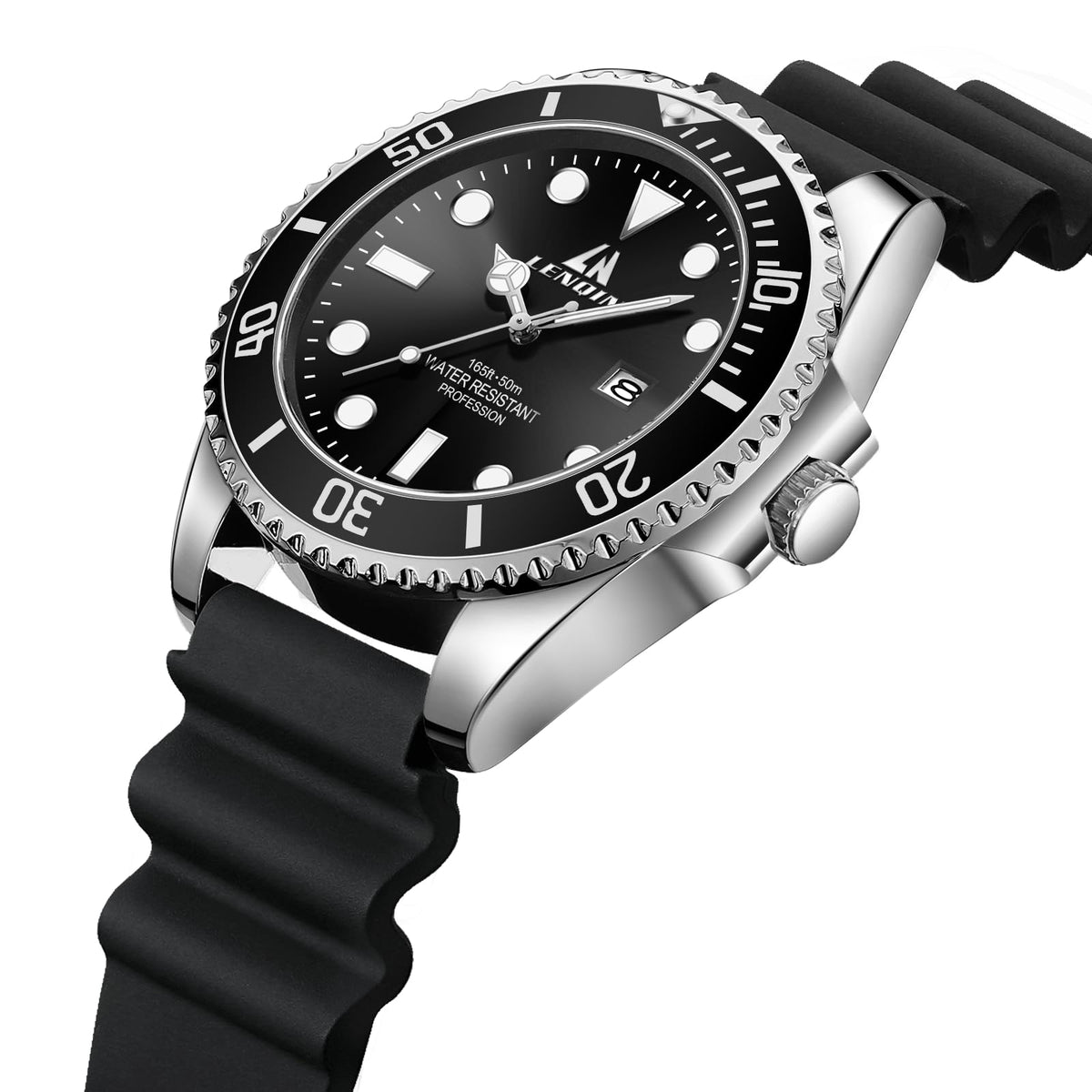 Waterproof Stainless Steel Mens Watch R272