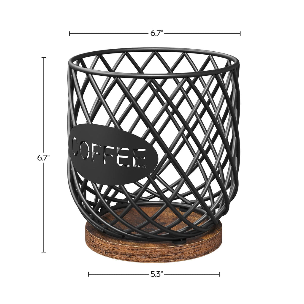 Compatible with K Cup & Nespresso Vertuo Pods Coffee Pod Holder Organizer Y83557