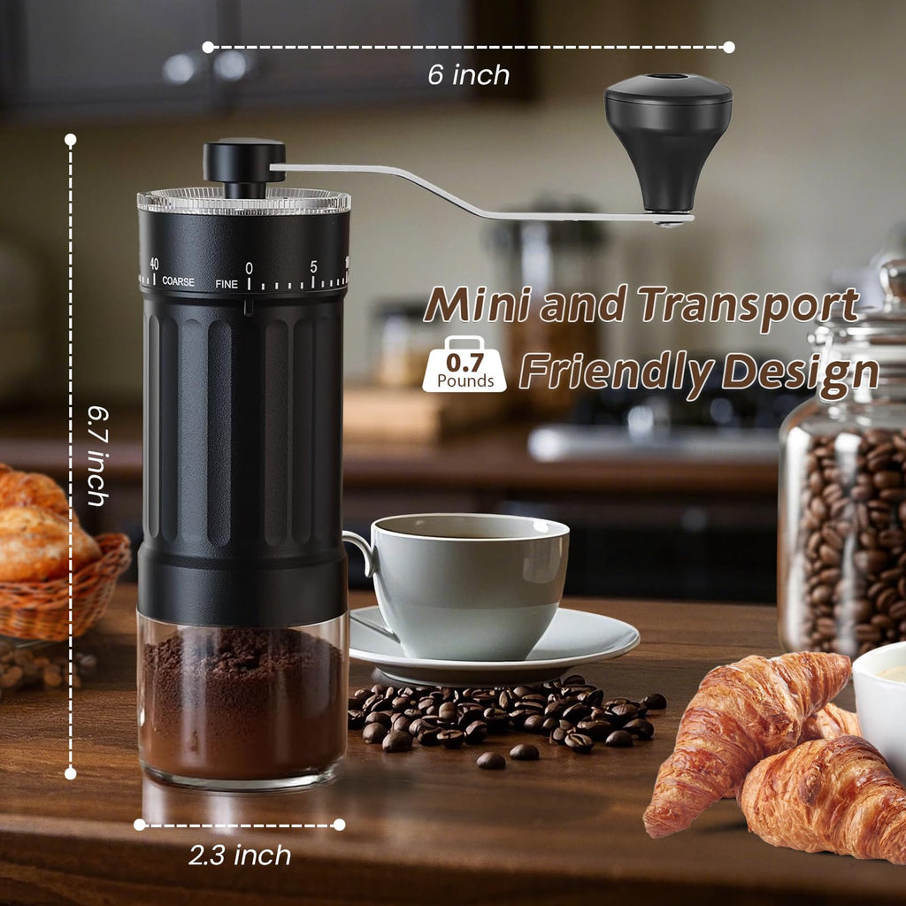 Manual Coffee Grinder with Ceramic Conical Burr I793568