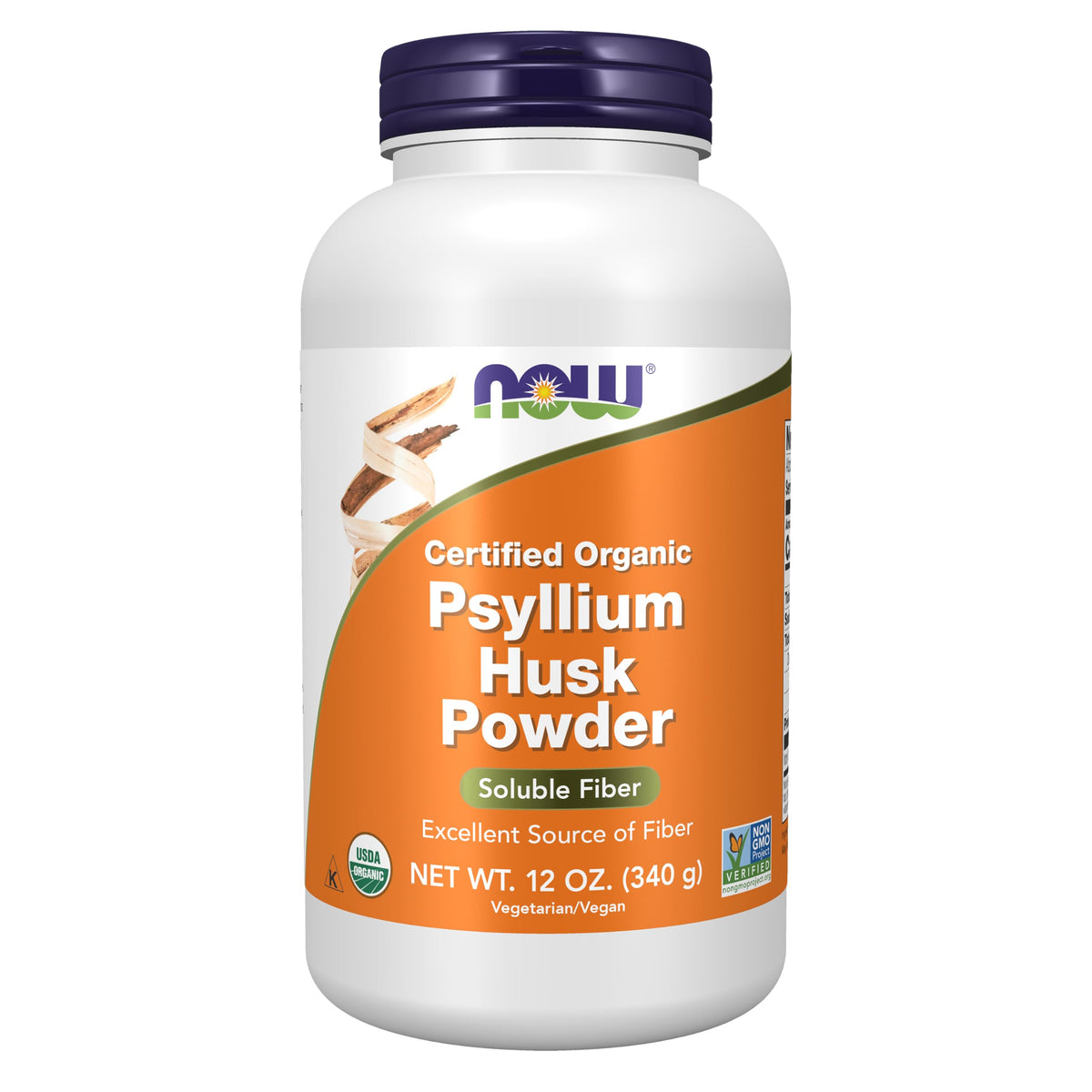 Organic Psyllium Husk Powder 12 oz Q81847