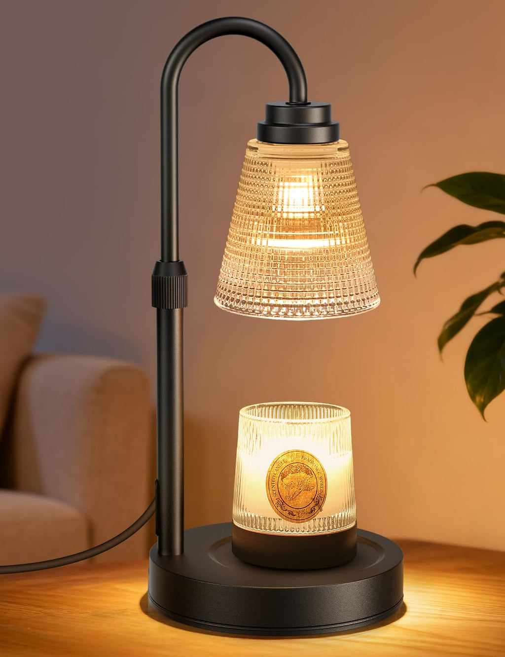 Dimmable Candle Warmer Lamp with Timer D70554