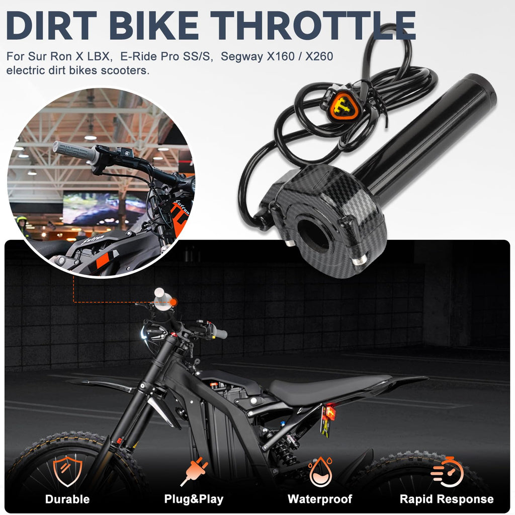 Waterproof Twist Throttle Kit for Electric Dirt Bike Z820693