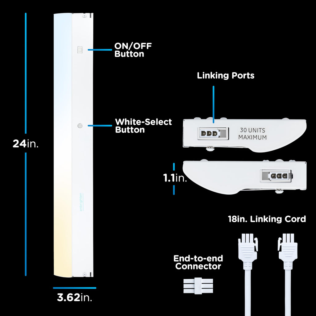 24 Inch Hardwired Under Cabinet Light O854