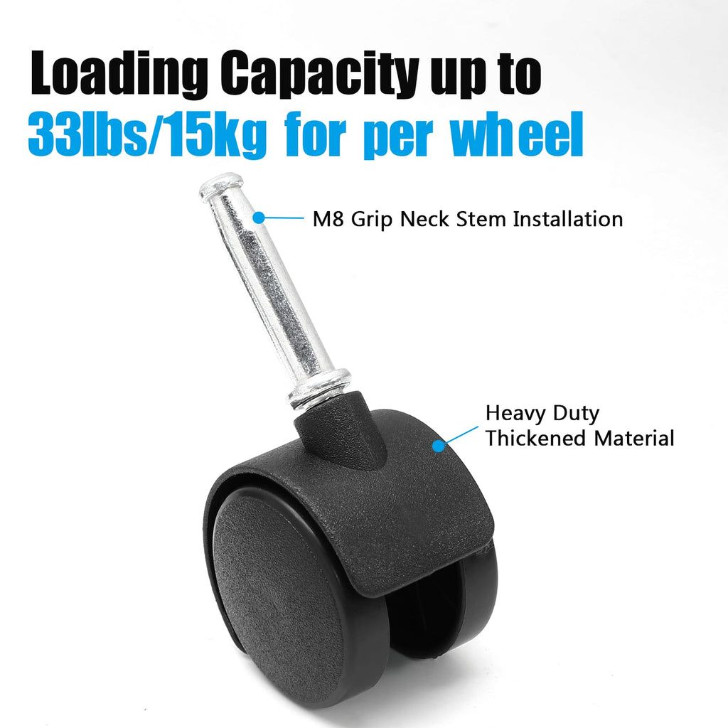 1.5 Inch Swivel Caster Wheels, 4pcs R9422