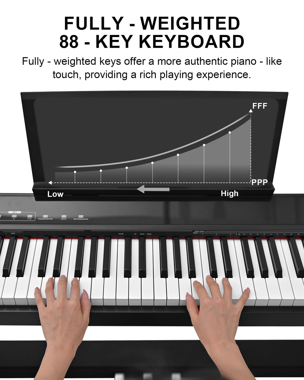 88 Key Weighted Digital Piano K2746
