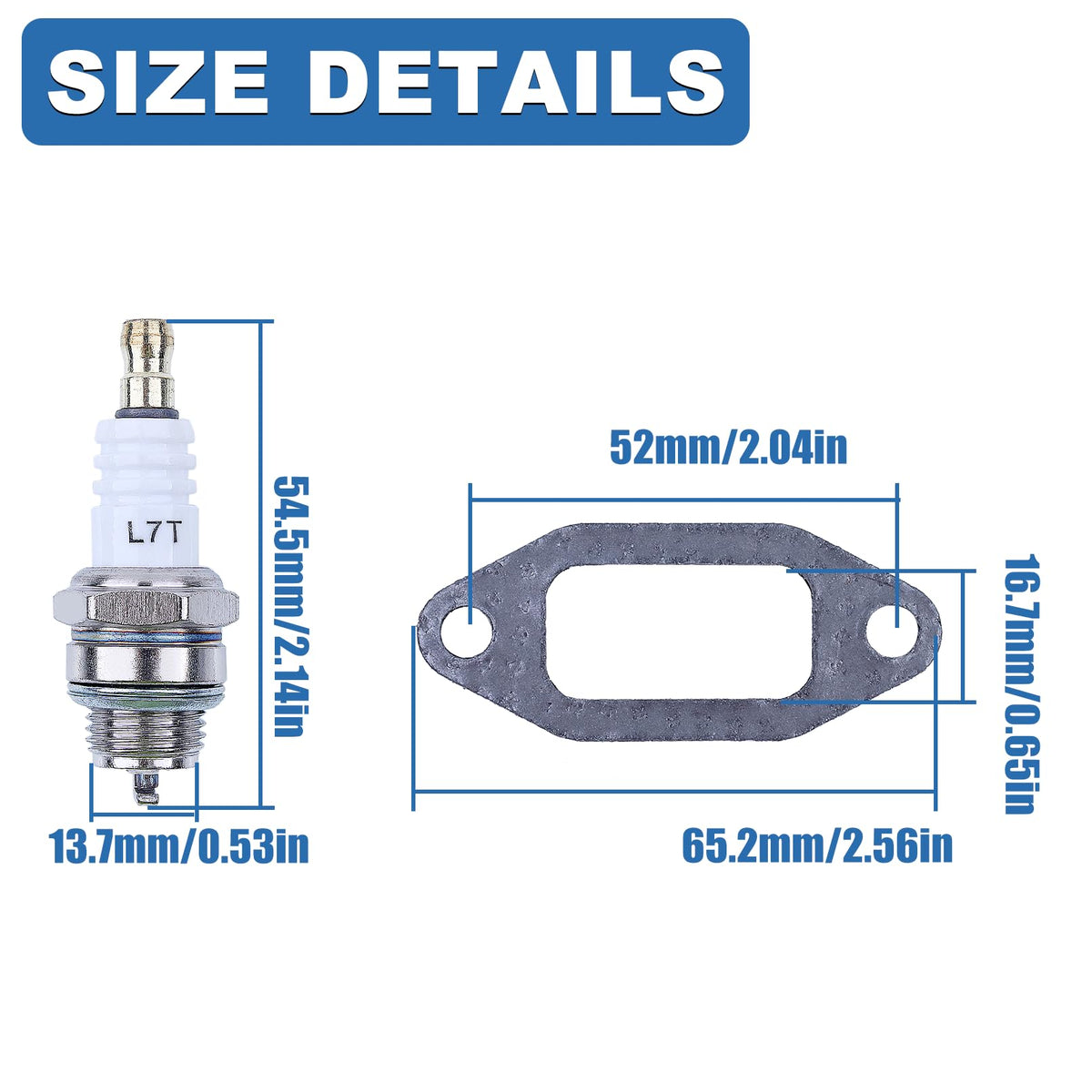 52mm Big Bore Top Cylinder End Kit Chainsaw N588893