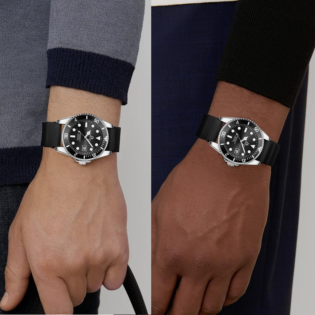 Waterproof Stainless Steel Mens Watch R272