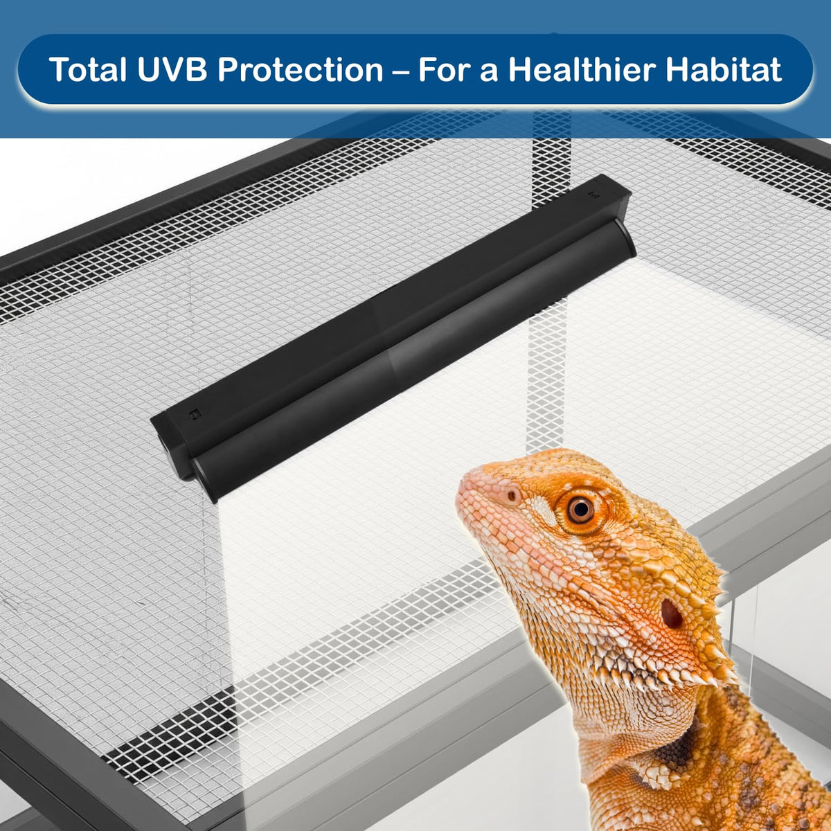 8W 10.0 UVB Reptile Light Fixture Kit T3555