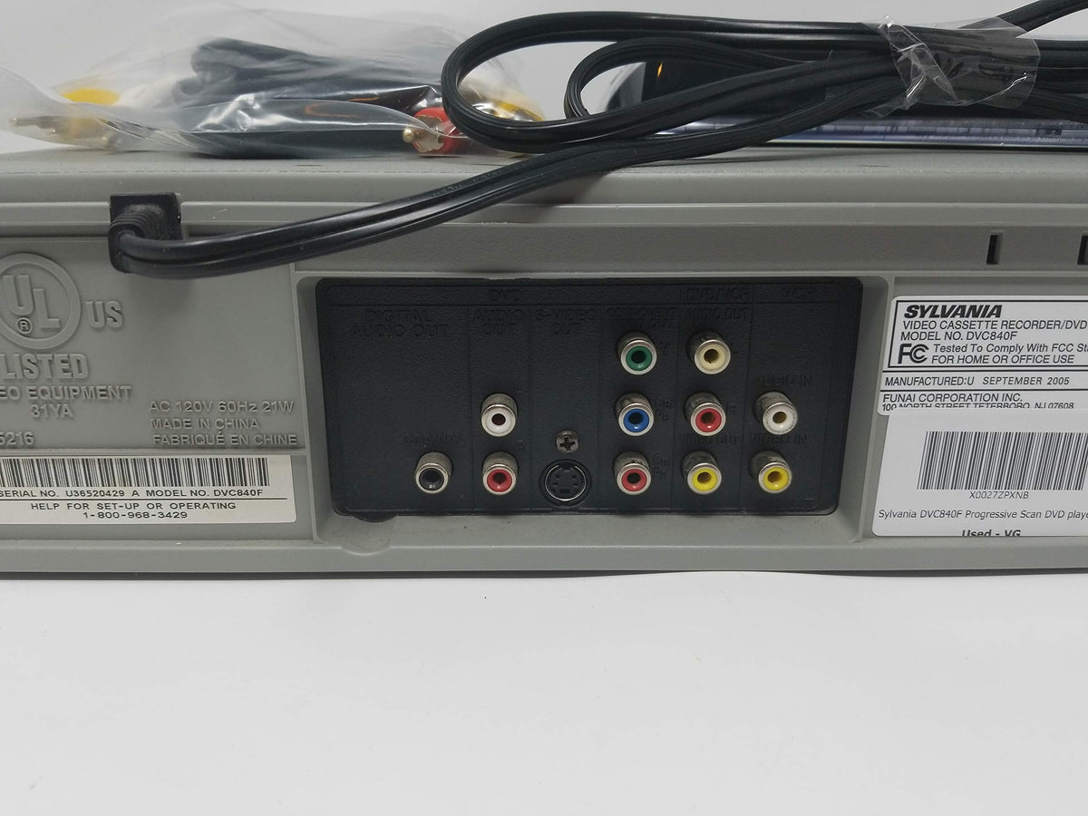DVD Player and VCR Combo L735