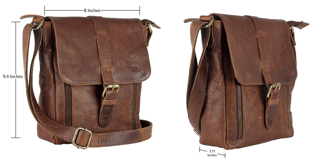 Genuine Leather Crossbody Purse and Handbags D6841