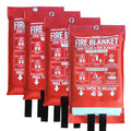 40" x 40" 4 Pack Fire Blanket X21694