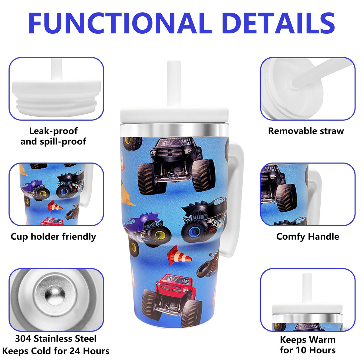 20 oz Insulated Stainless Steel Water Bottle C839