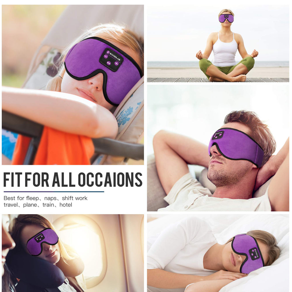 Sleep Mask with Bluetooth Headphones F3701
