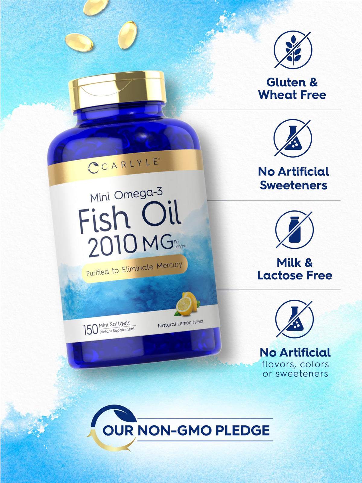 Fish Oil Softgels 2010 mg A88412