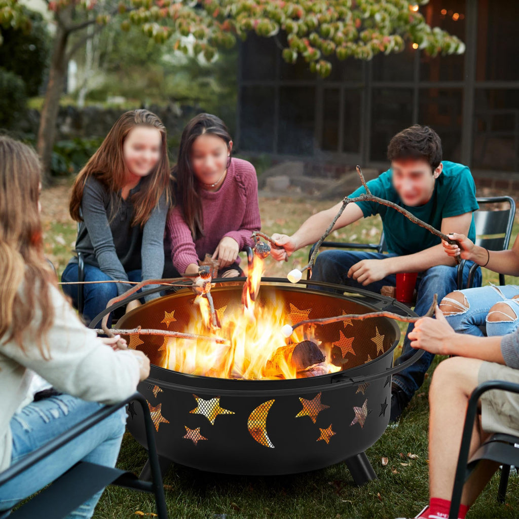 30in Wood Burning Fire Pit F2706