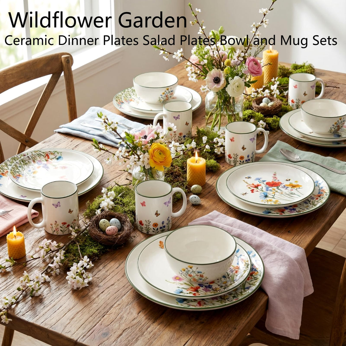 16 Pcs Ceramic Dinnerware Set Q1903