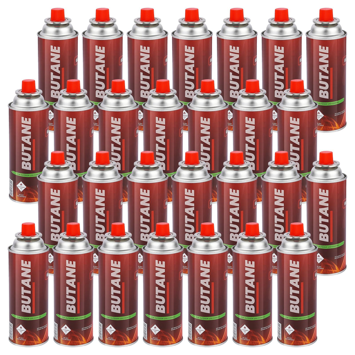 28 Pack Butane Fuel Canisters Z1464