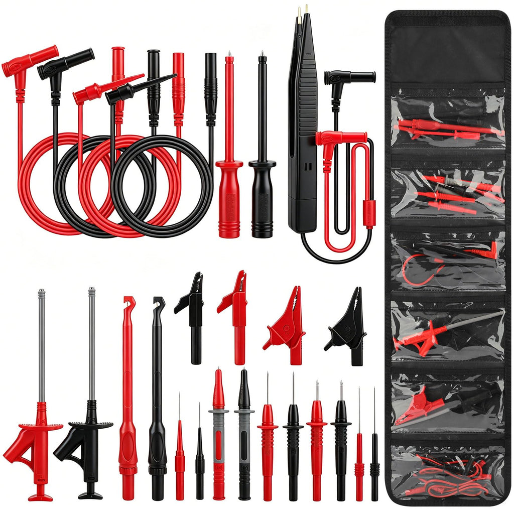 Silicone Multimeter Test Leads Kit J9634