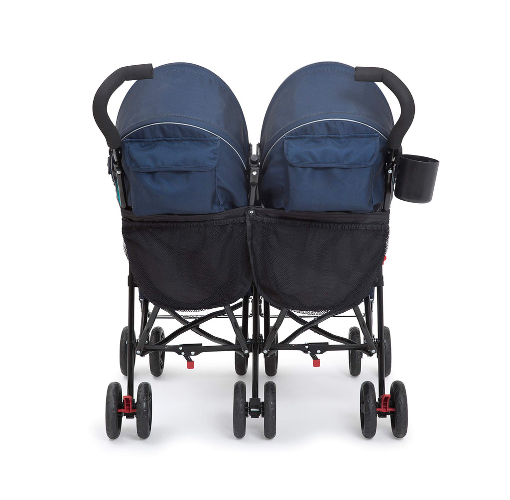 Side by Side Stroller with Recline, Storage & Compact Fold Y89548