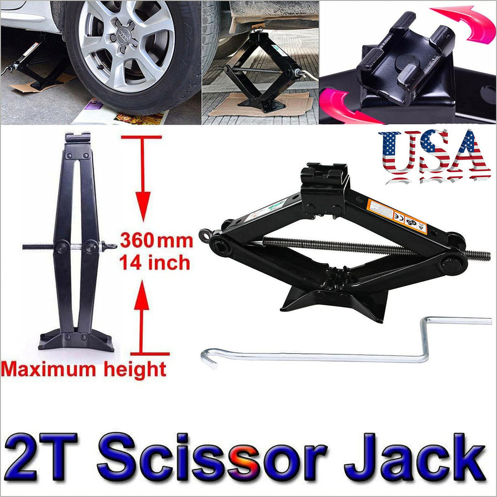 Spare Tire Tool Kit with Scissor Jack 2 Ton B900055