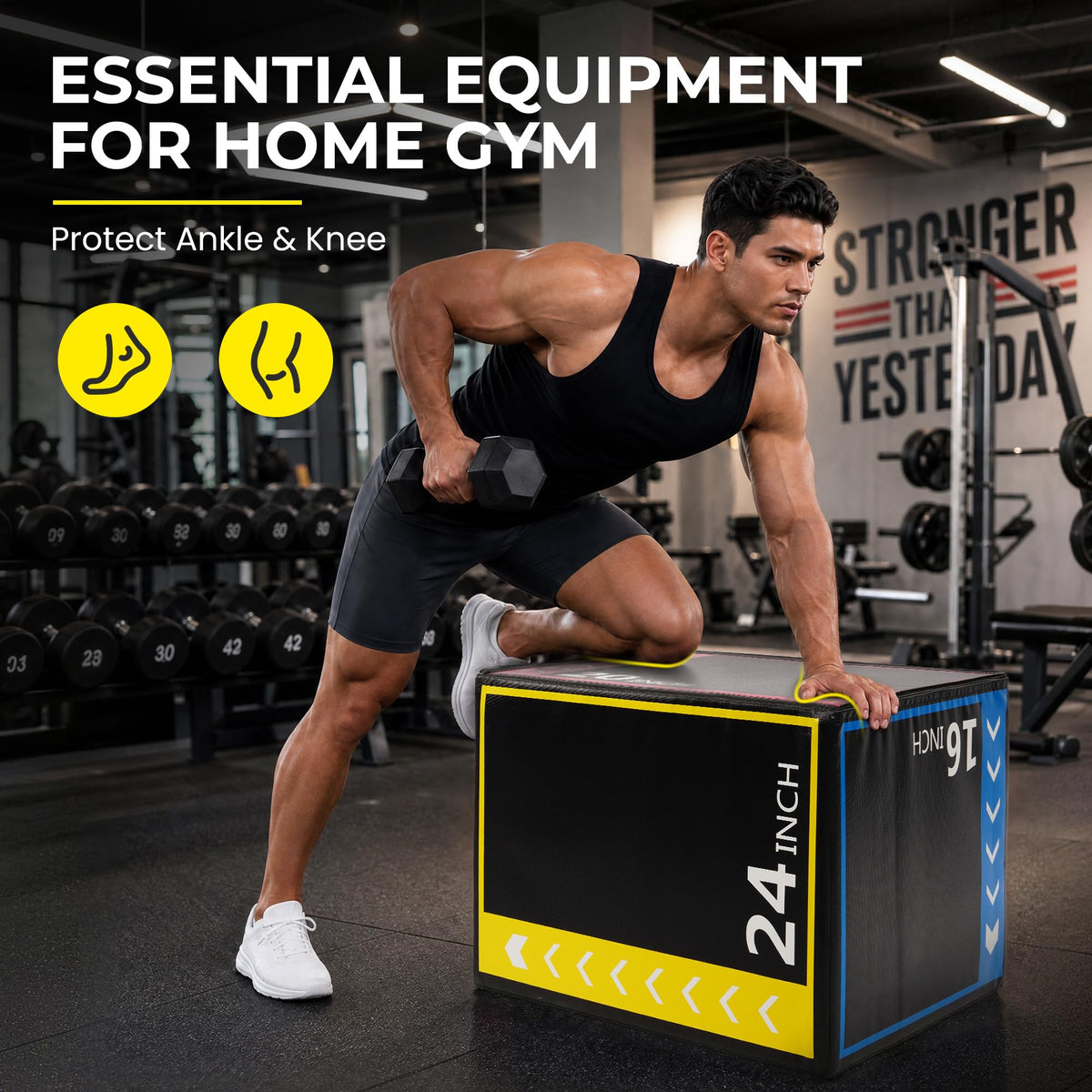 3-in-1 Foam Plyo Box K526