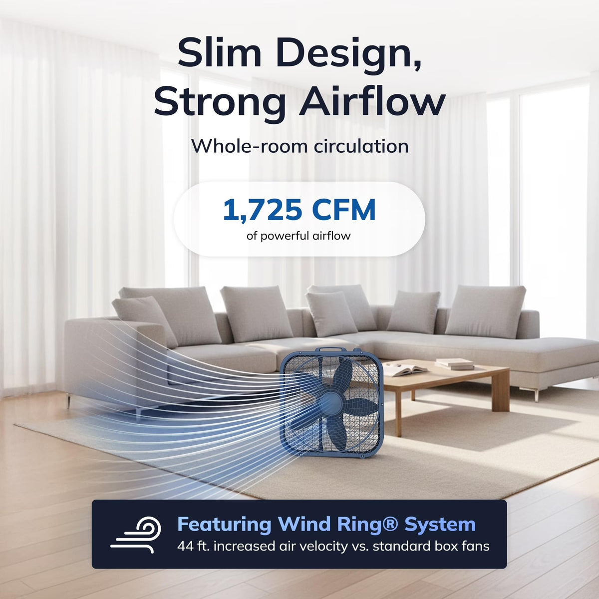 20" 3-Speed Box Fan S379723