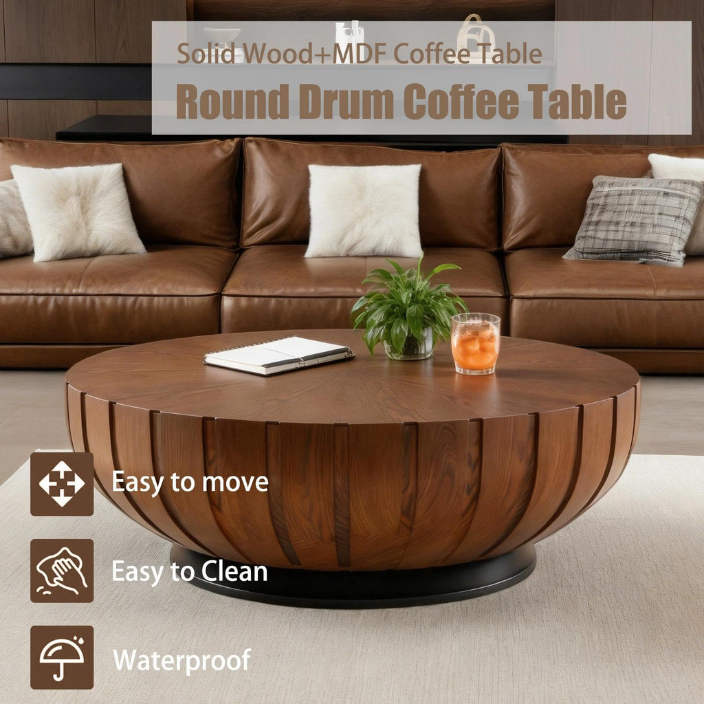 Mid-Century Round Coffee Table P98625