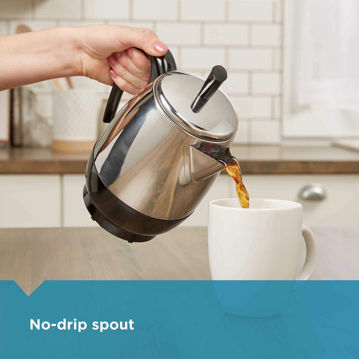 4-Cup Stainless Steel Coffee Percolator A4970