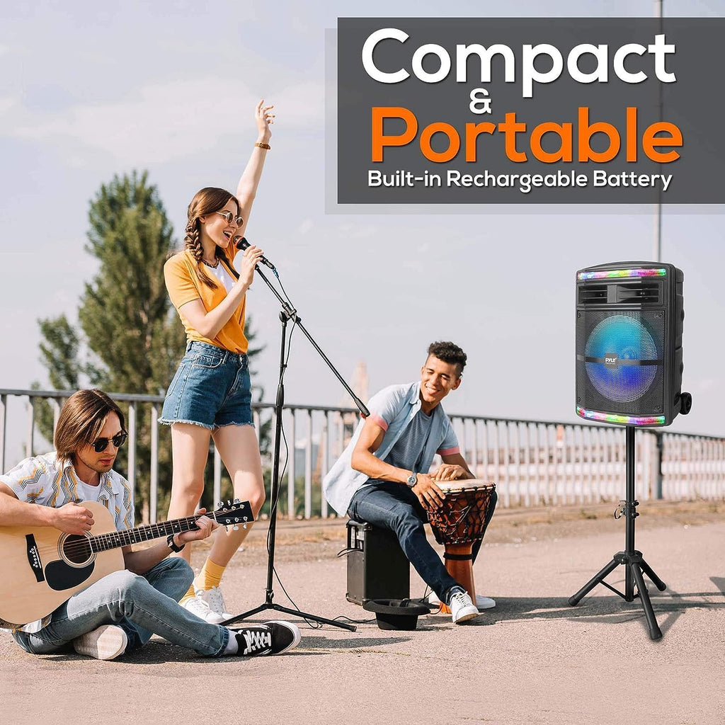 Portable Bluetooth PA Speaker System O4343
