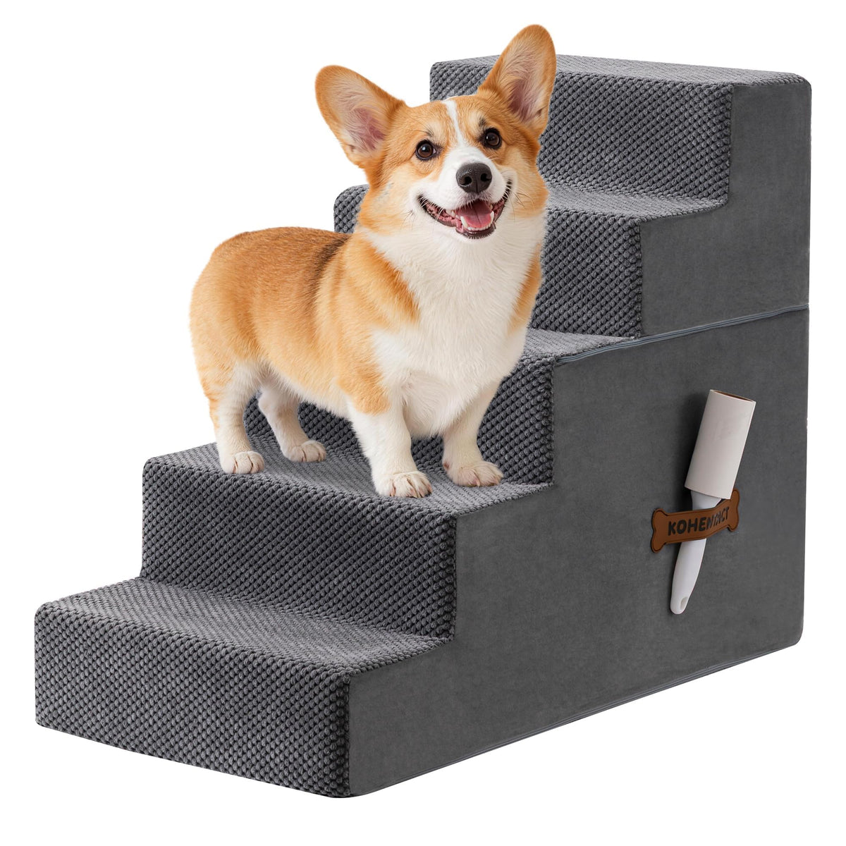 Detachable Non-Slip Grey Dog Stairs I1637
