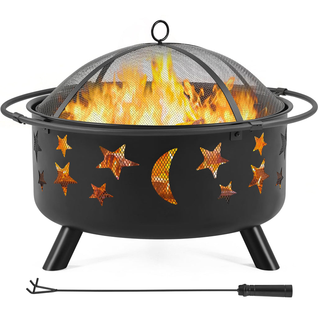 30in Wood Burning Fire Pit F2706