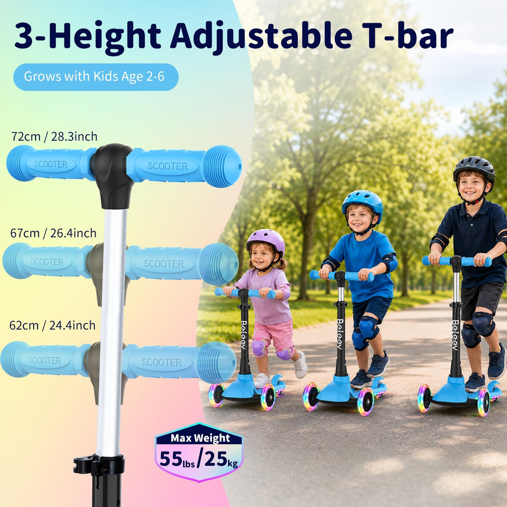 Light Up Deck & Wheels Scooter I345