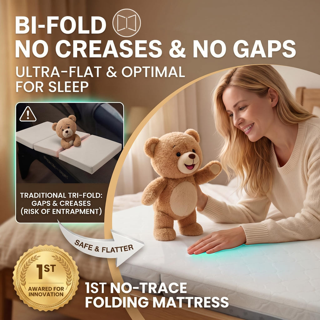 Pack and Play Mattress Pad Bi-Fold Memory Foam P1187