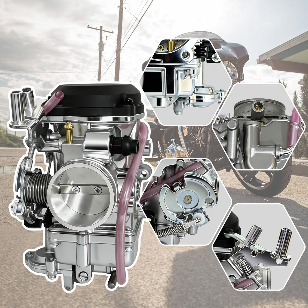 CV40 Carburetor with Choke Cable Replacement V5948