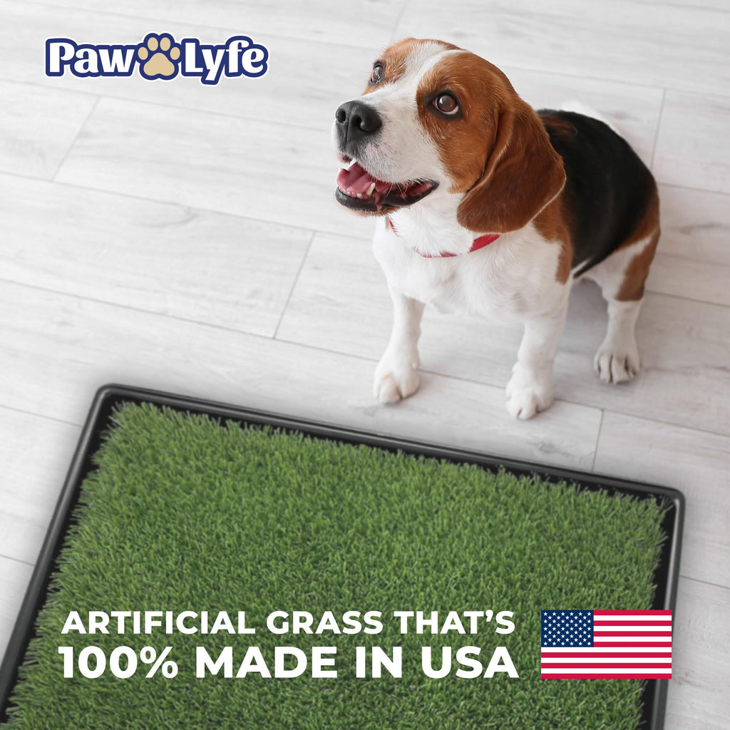 Artificial Grass Dog Potty with Tray A57382