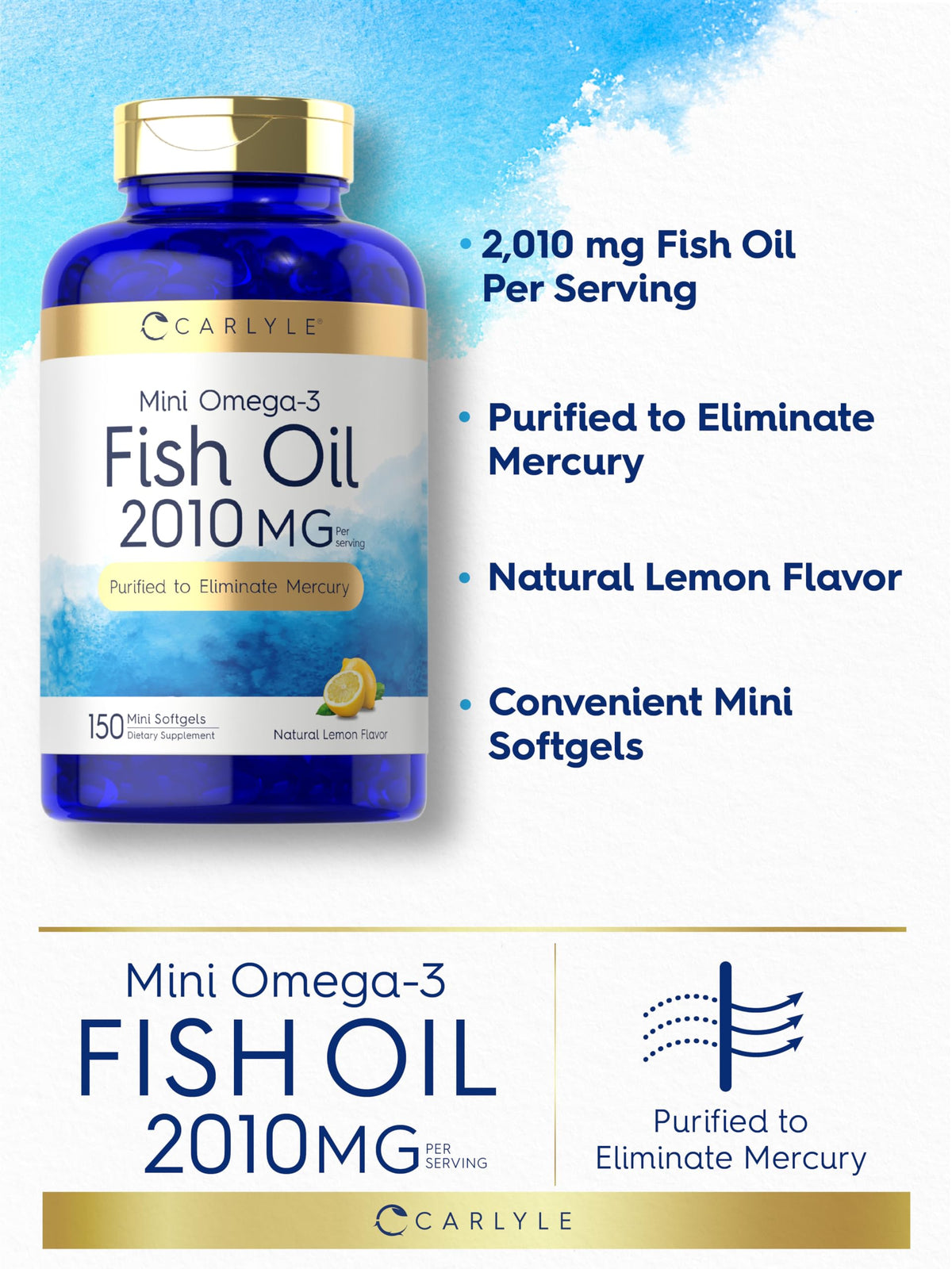 Fish Oil Softgels 2010 mg A88412