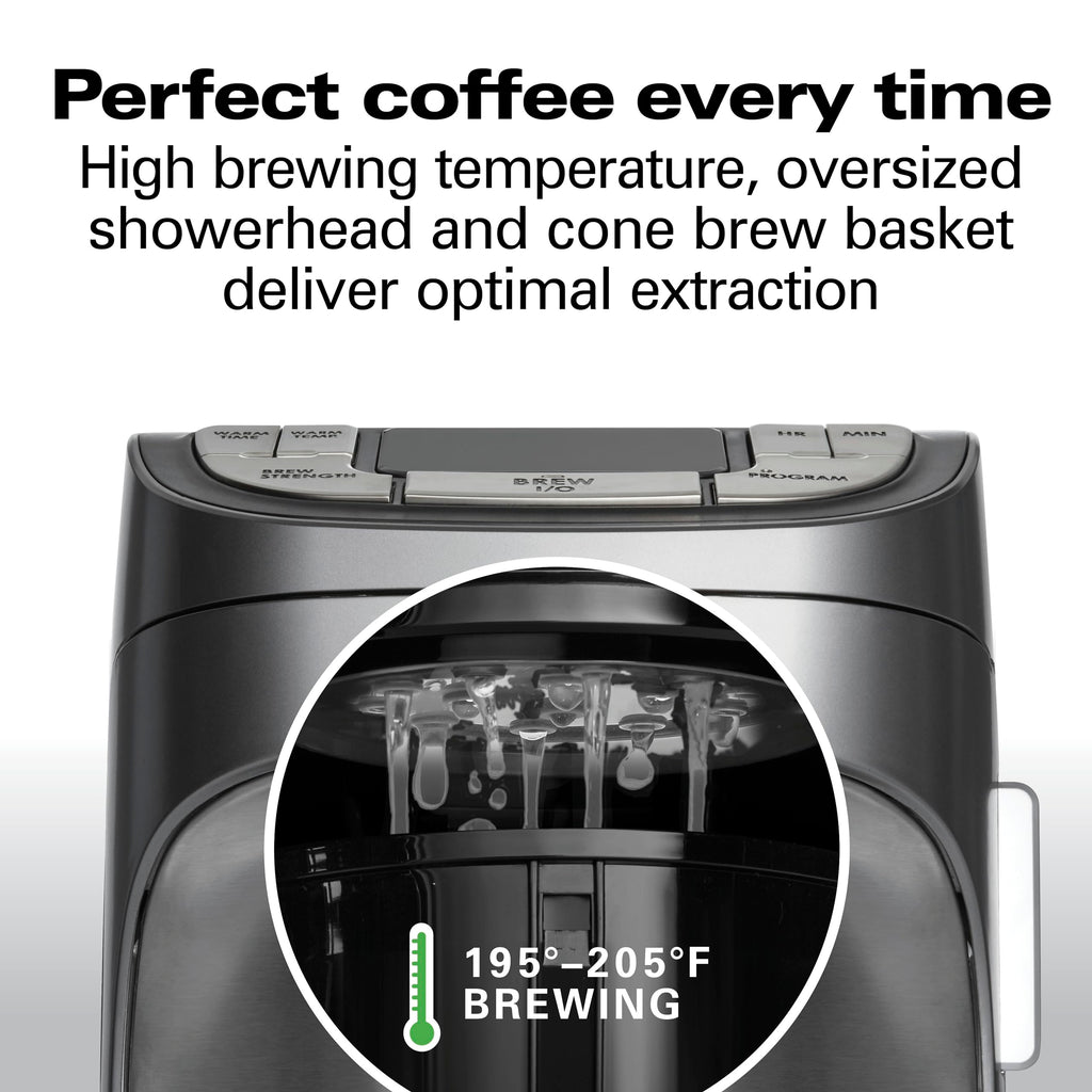 12 Cup Programmable Drip Coffee Maker L5429
