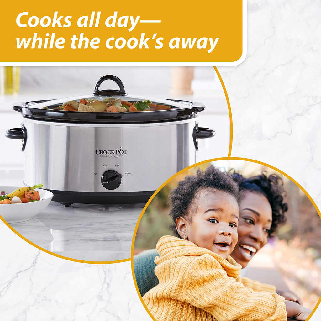 7 Quart Oval Manual Slow Cooker and 2.5 Quart Casserole Slow Cooker R963
