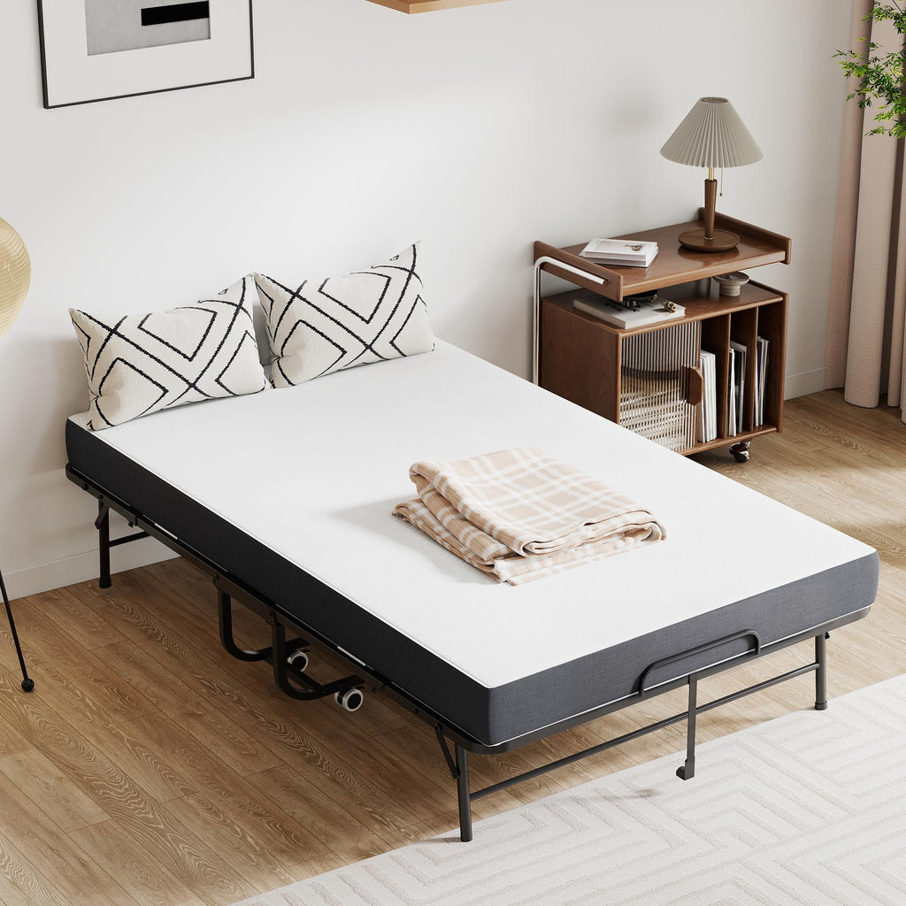 74"x 46" Folding Bed with Mattress N714