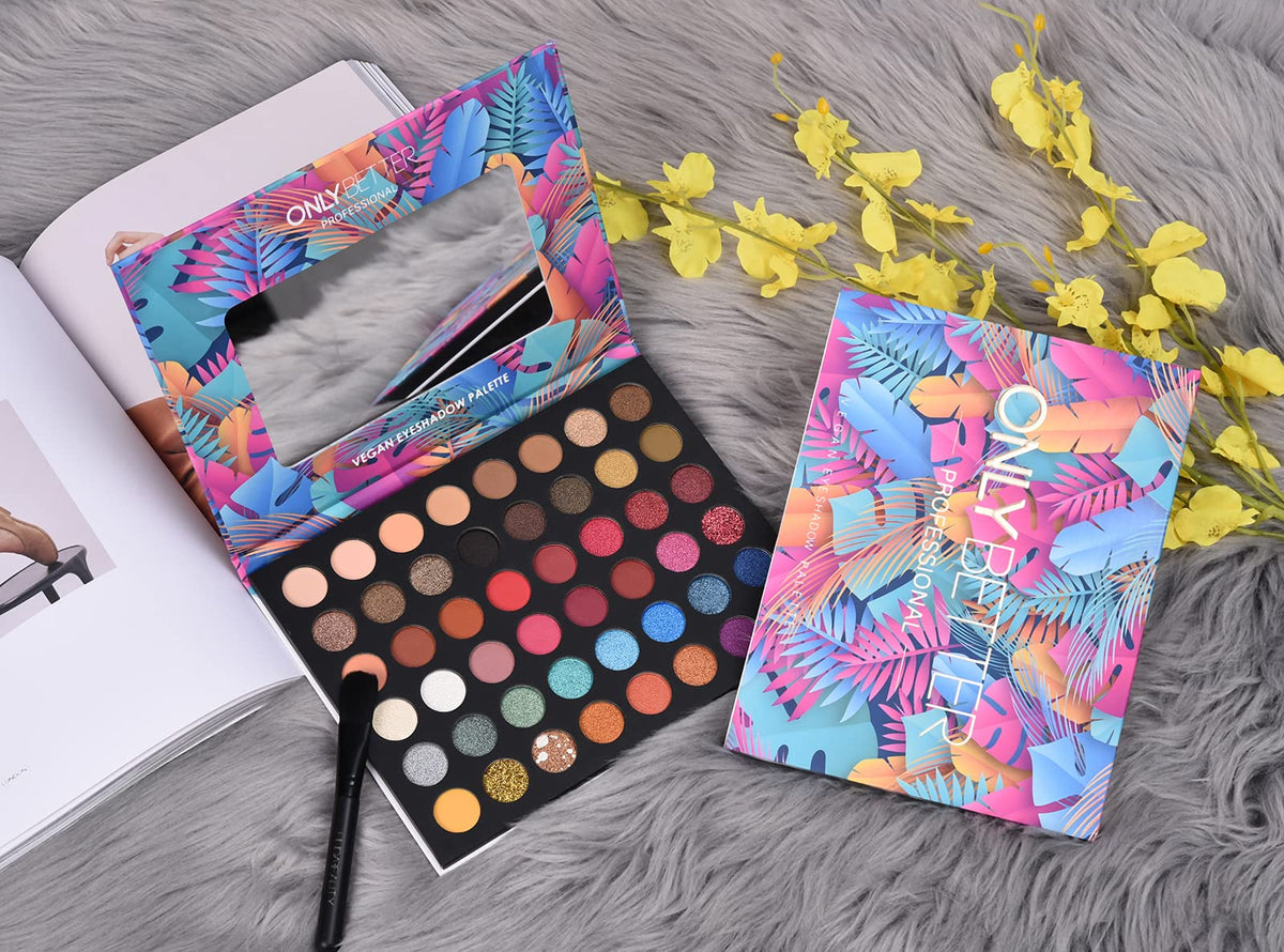 48 Colors Shimmer Glitter Eyeshadow Palette H90707
