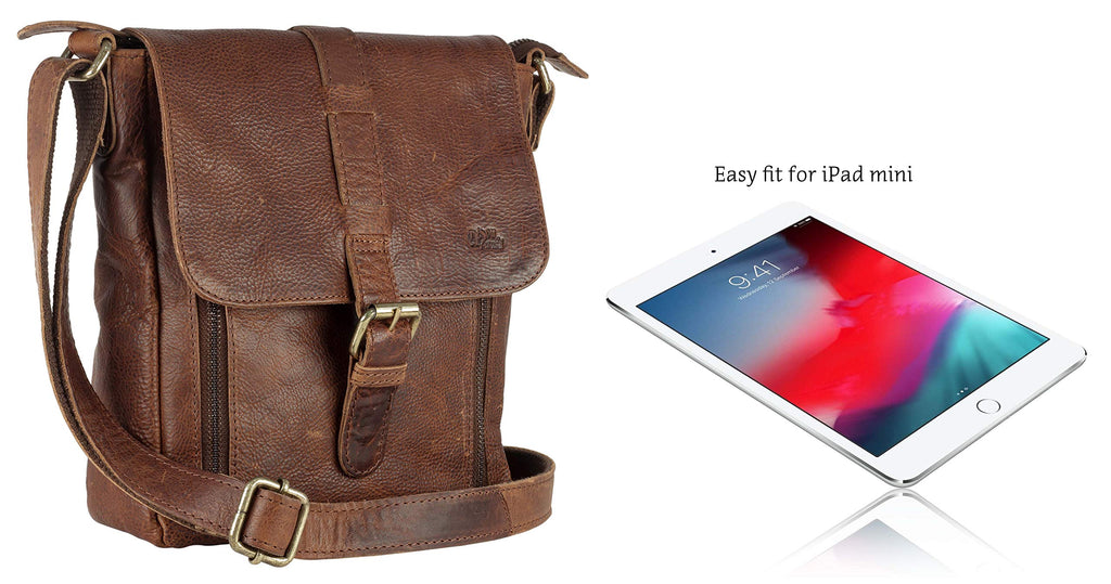 Genuine Leather Crossbody Purse and Handbags D6841