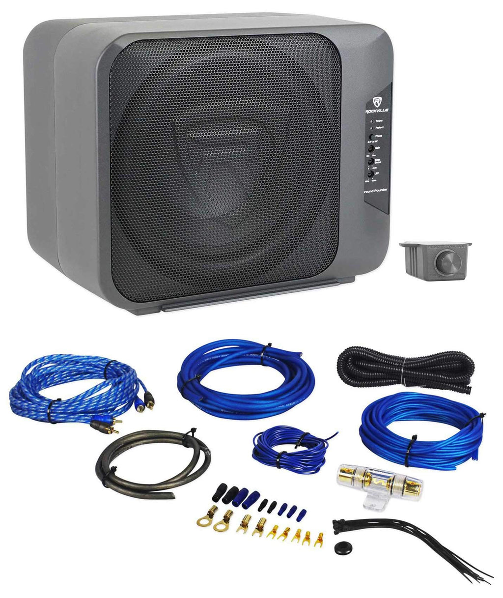 Dual 10.5" Powered Car Subwoofer G975762